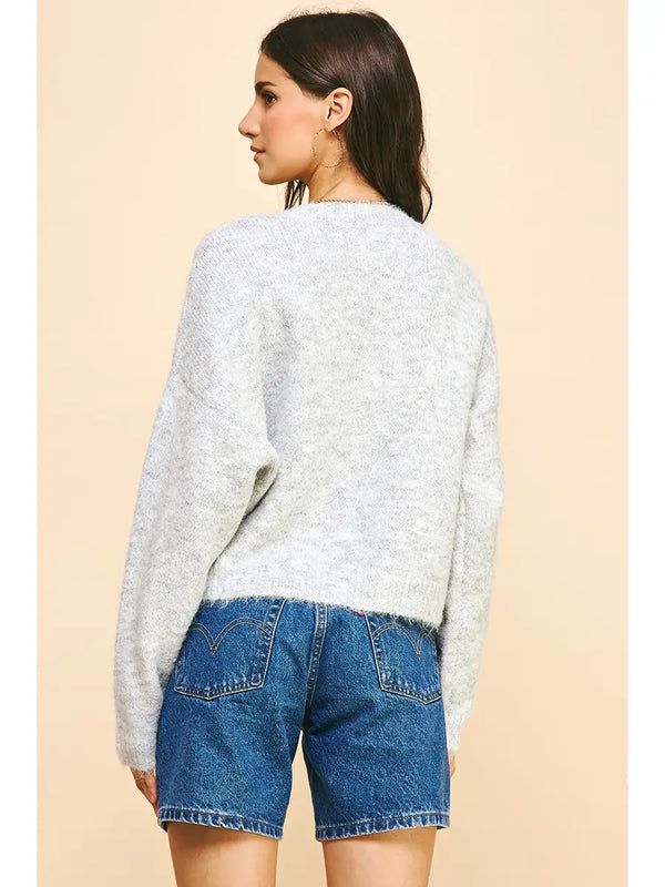 Pinch Long Sleeve Sweater Pullover