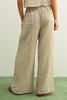 Miou Muse Mixed Gingham Straight Pants