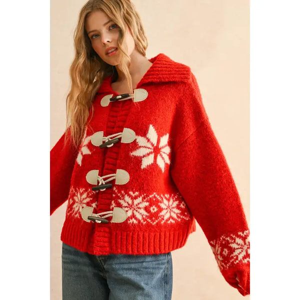 Miou Muse Snow Flake Sweater