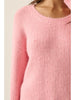 Promesa Fuzzy Drop Shoulder Sweater