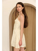 Storia Jacquard Corset Mini Dress