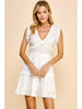 Pinch Victoria V-Neck Ruffle Dress