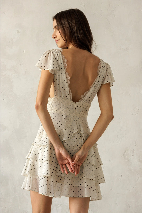 Storia Polka Dot Tiered Mini