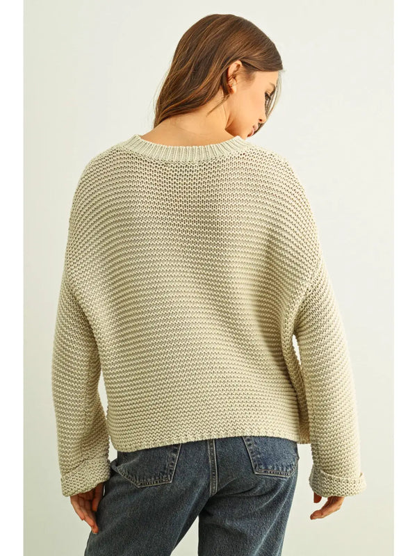 Miou Muse Round Neck Sweater