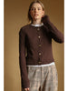 Miou Muse Button Front Sweater Knit Cardigan
