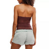 Free People Flirty Frill Halter