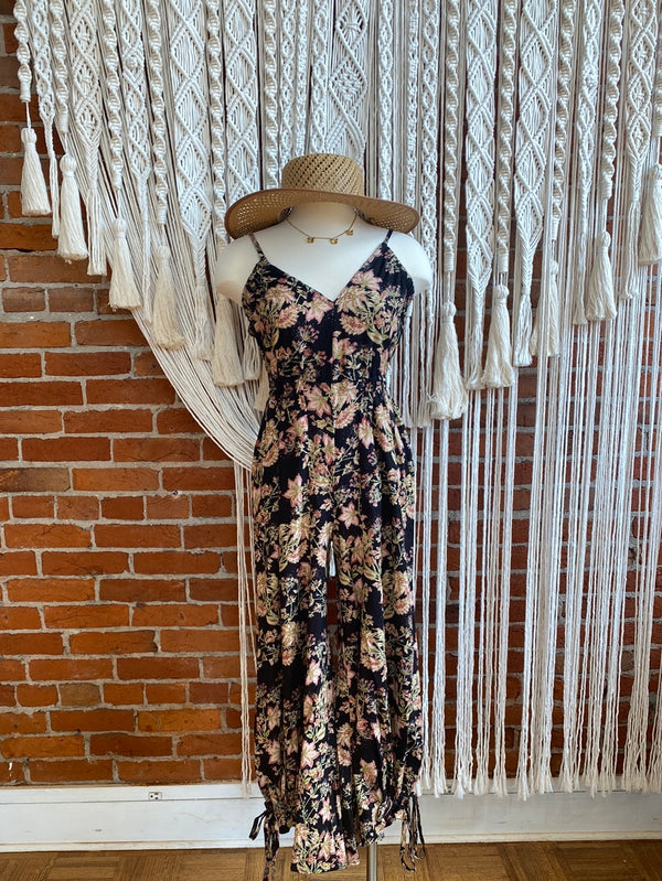 Free People Stand Out Printed Jumpsuit