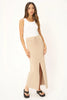 Project Eternal Front Slit Maxi Skirt