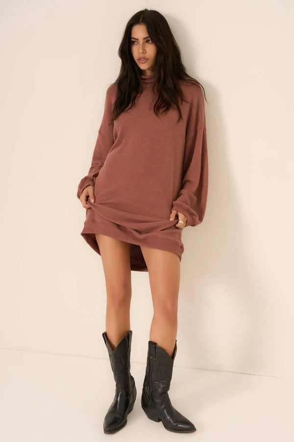 Project Kai Funnel Neck Dress