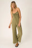 Project Marseille Strapless Rib Jumpsuit