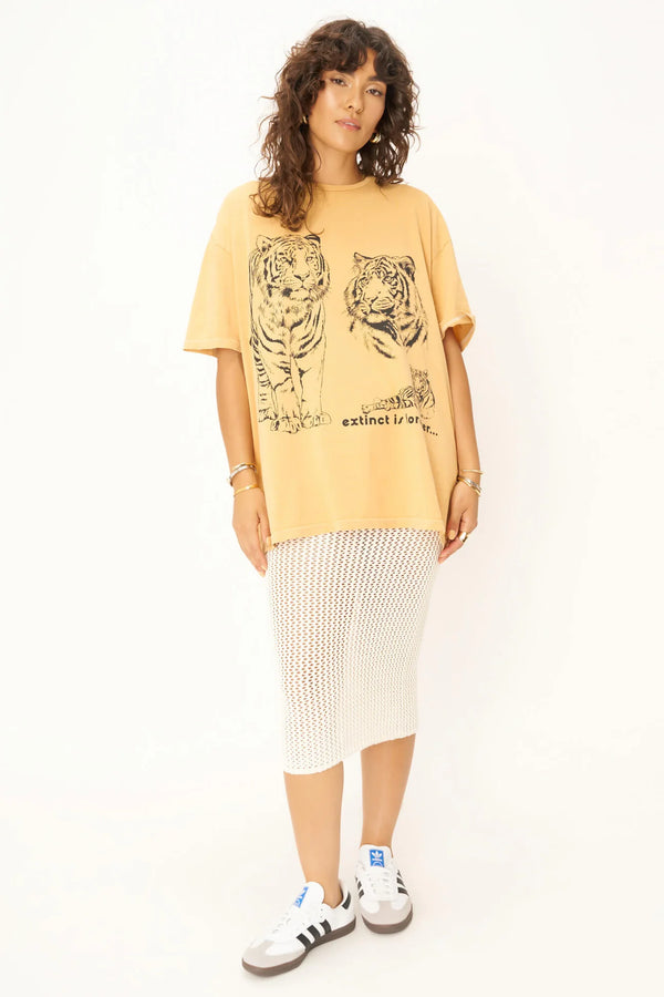 Project Save The Tigers Oversized Tee