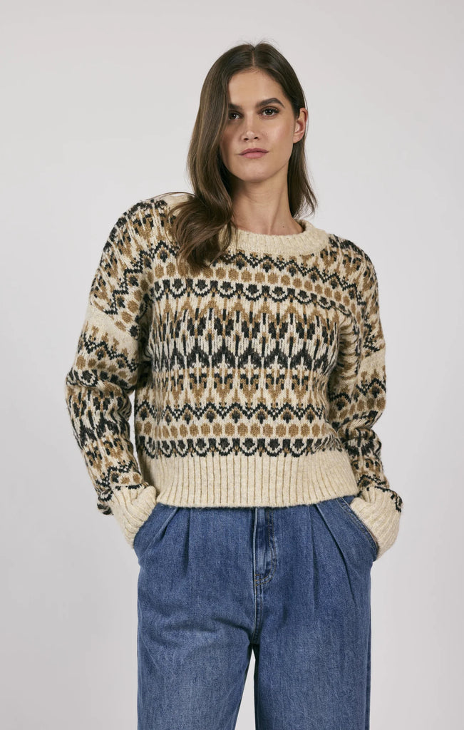 Sage Rural Nordic Sweater