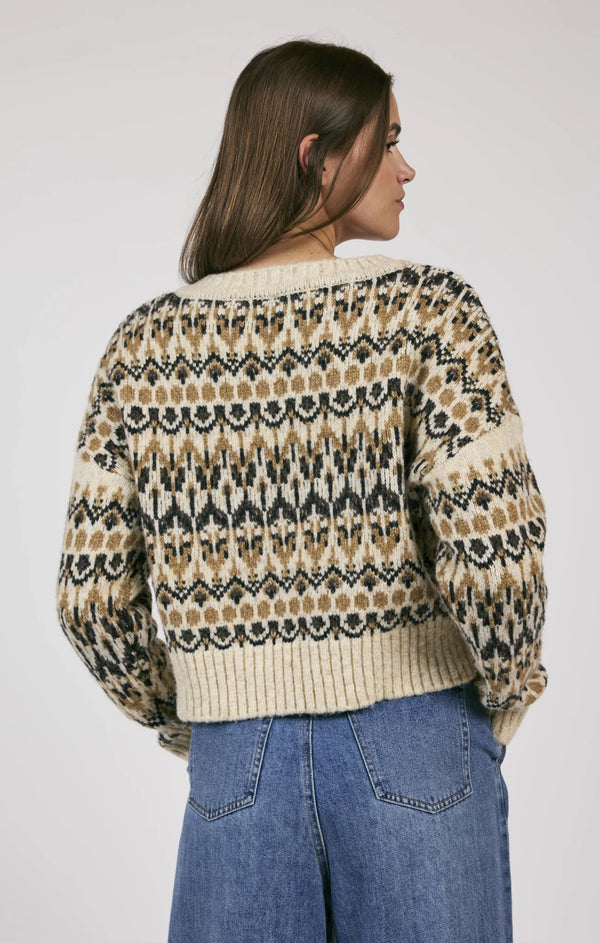 Sage Rural Nordic Sweater