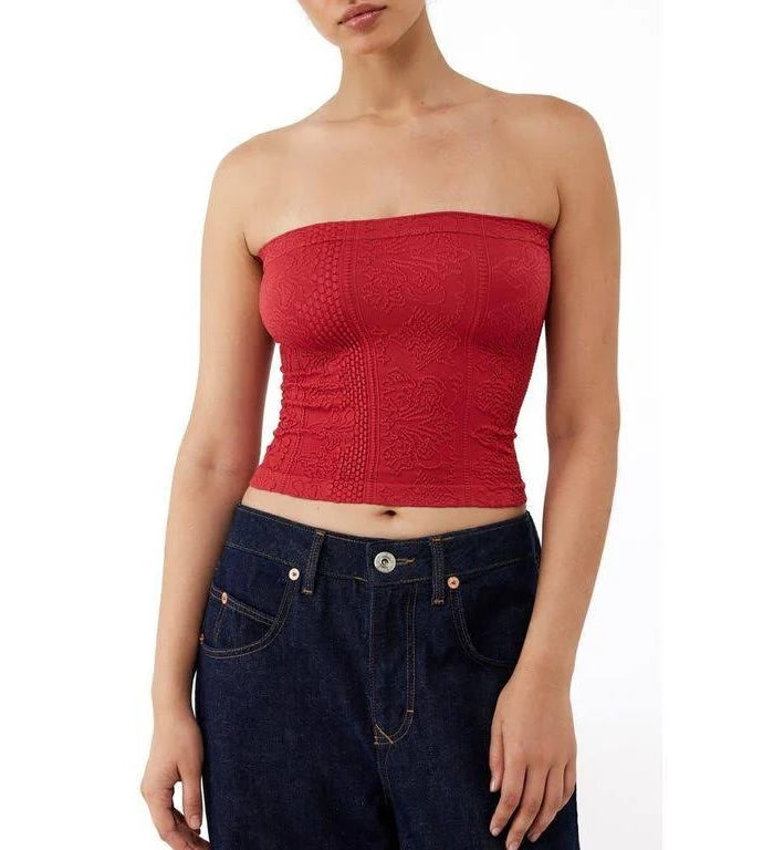 BDG Floral Tapestry Top