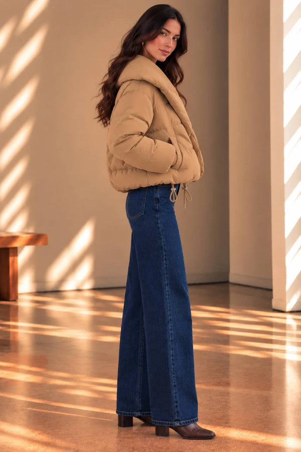 Habitual Cropped Puffer Jacket