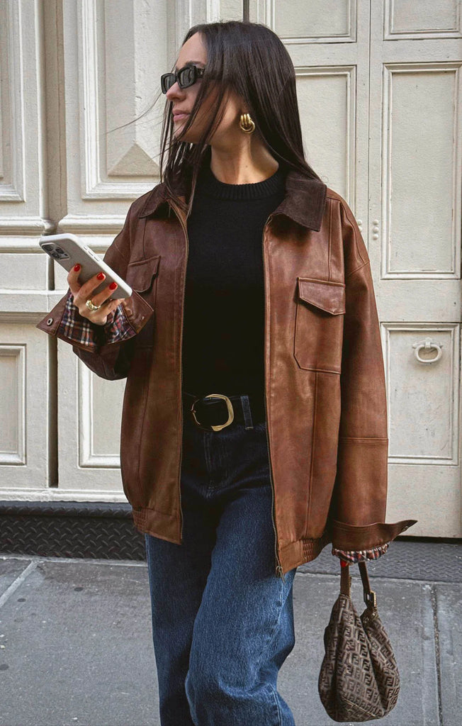 MUMU Maverick Bomber Jacket