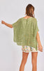 Sage Dory Cape Sweater