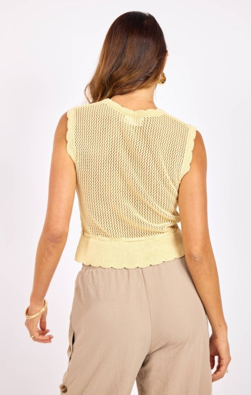 Sage Dawn Sweater Tank