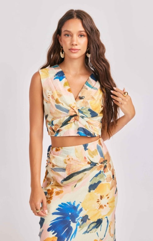 Sage Mangrove Crop Top