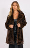 Sage Margot Leopard Faux Coat