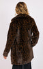 Sage Margot Leopard Faux Coat