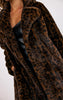 Sage Margot Leopard Faux Coat