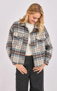 S&S Eloise Plaid Shacket