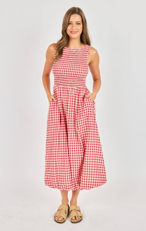 S&S Apple Butter Midi Dress
