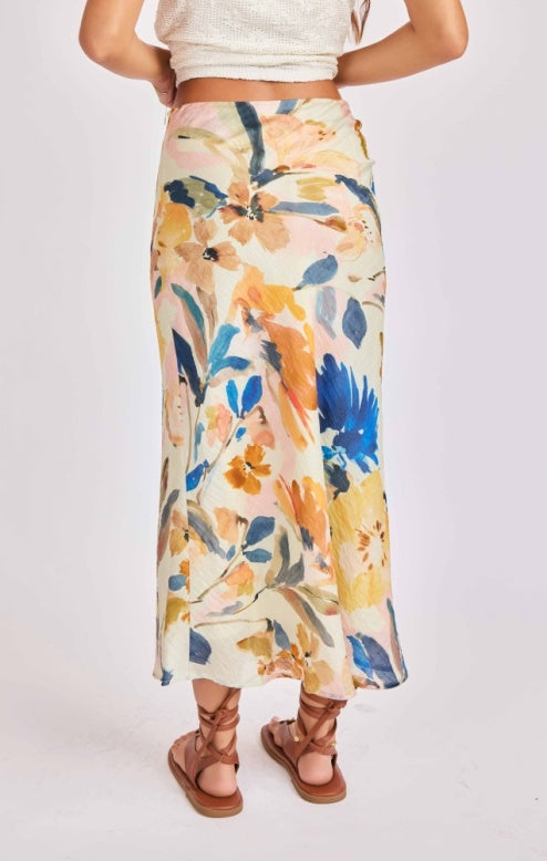 Sage Mangrove Midi Skirt