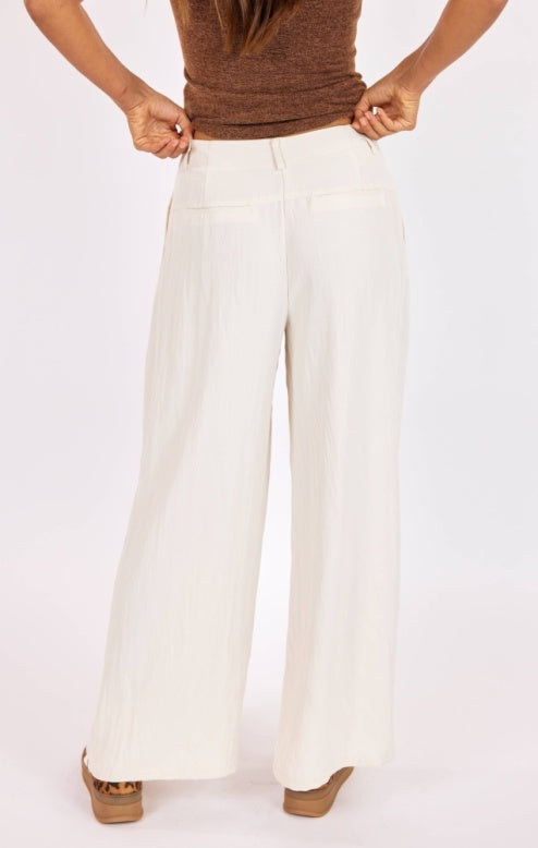 Sage Hustle Pleated Pant