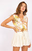 Sage Limoncello Ruched Tank
