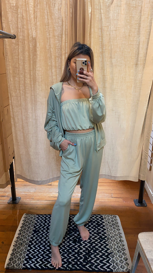 Sage Luxe Lounge Knit Pants