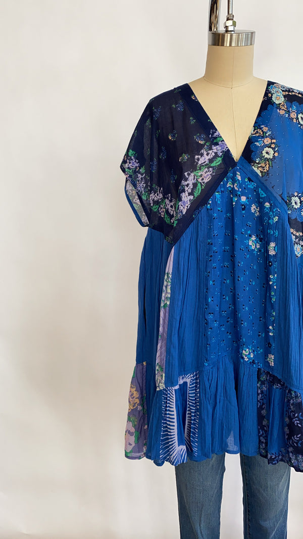 Free People Mended with Scarves Mini