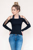 Free People Lace Up Sides Layering