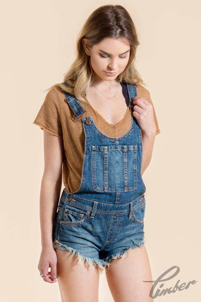 Free People Hi/Lo Babe Overall