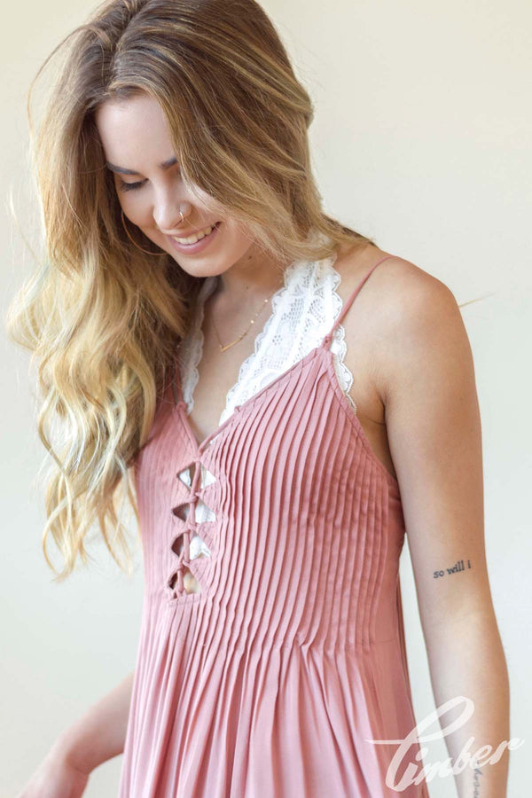 Lush Canyon Rose Maxi