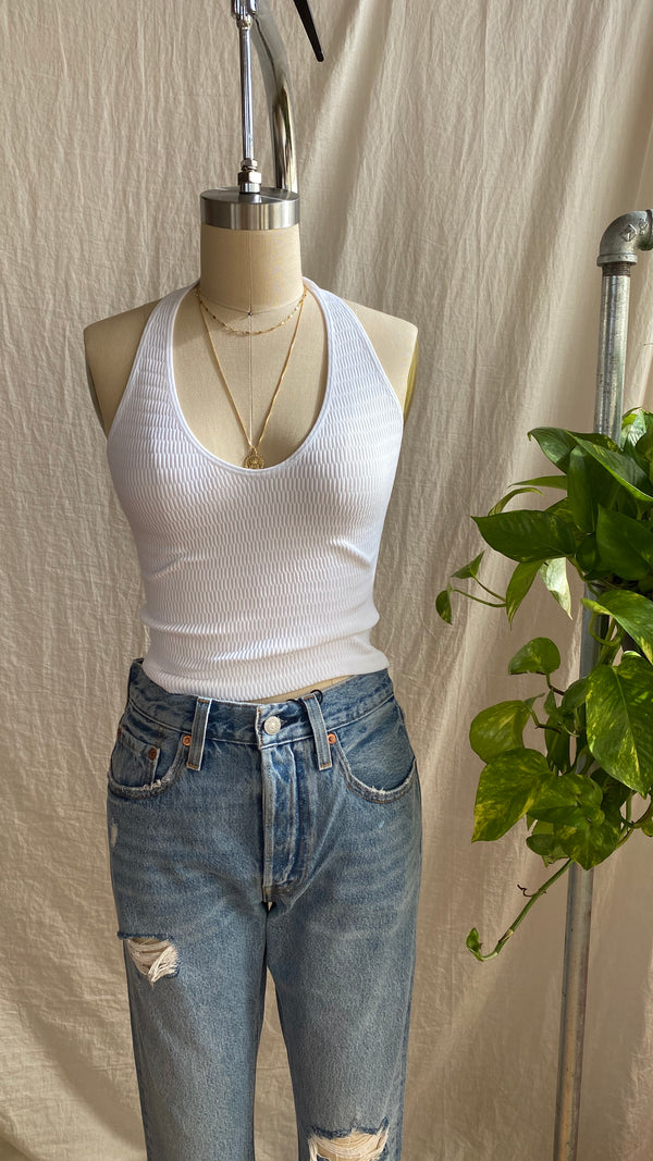 Hanna Smocked Halter