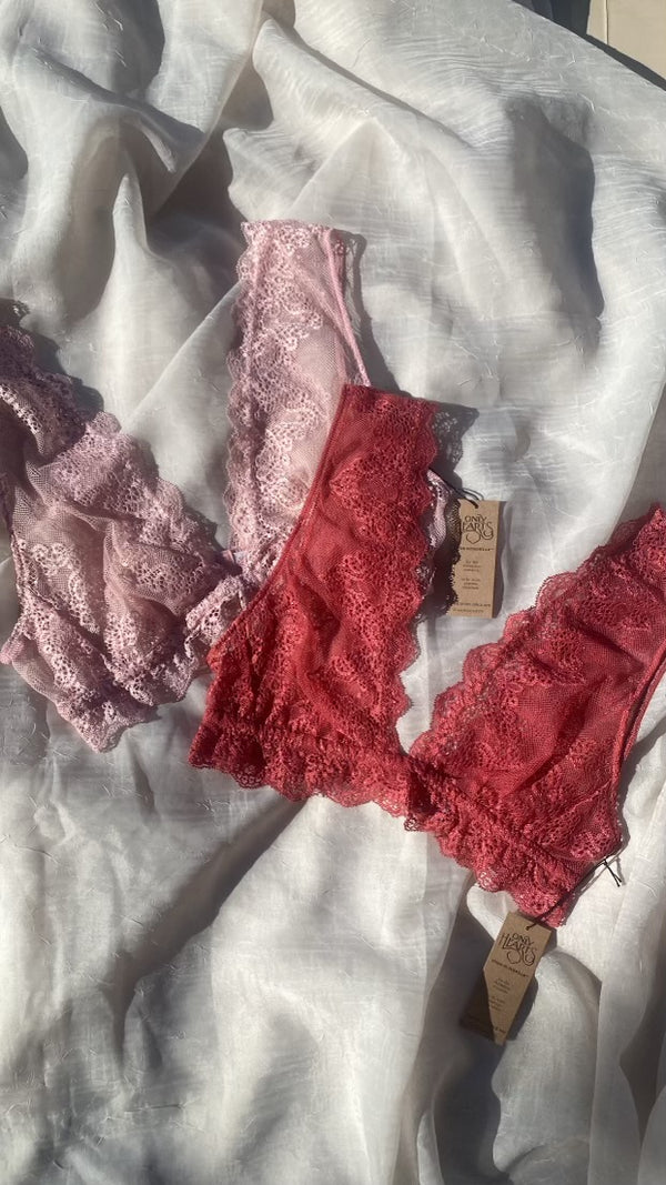 Urban Outfitters Only Hearts Alicia Lace Ruffle Bralette