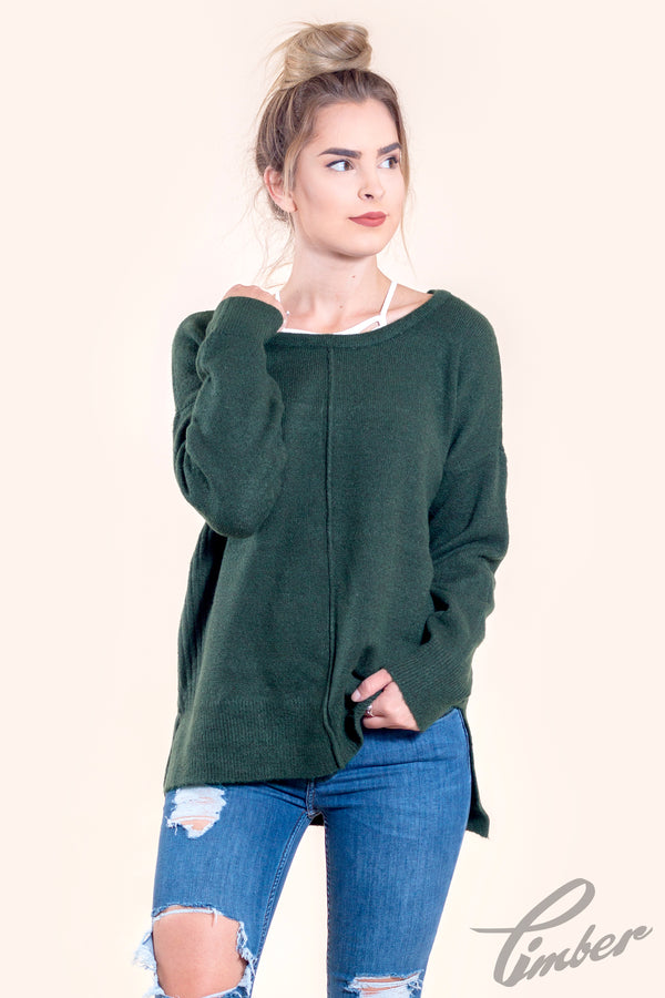 Olive & Oak Thick Knit Sweater