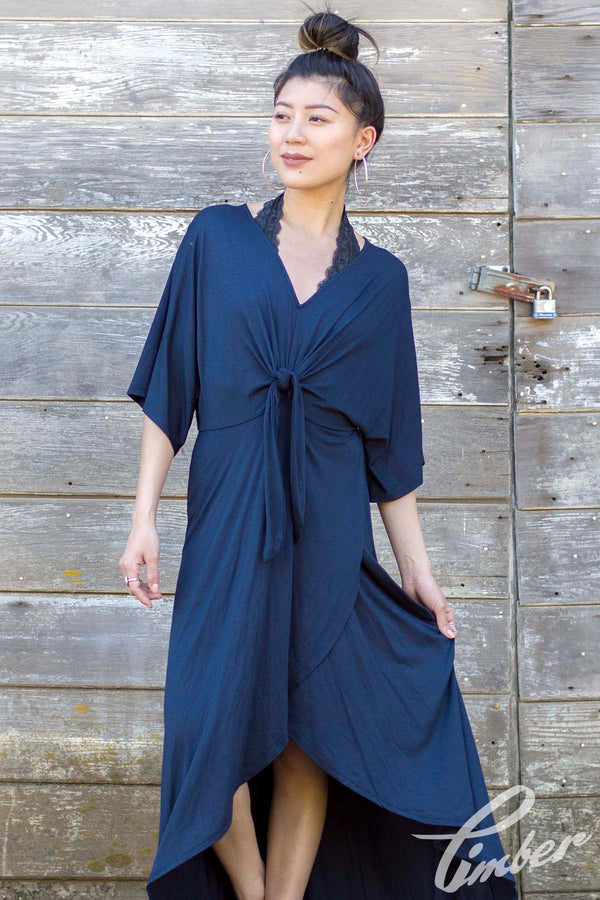 Lush Knot Front Maxi